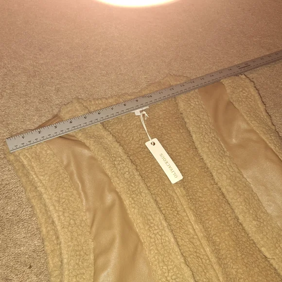 NWT /Olivaceous Tan Vest Open Front Design/ SMALL - Picture 9 of 12